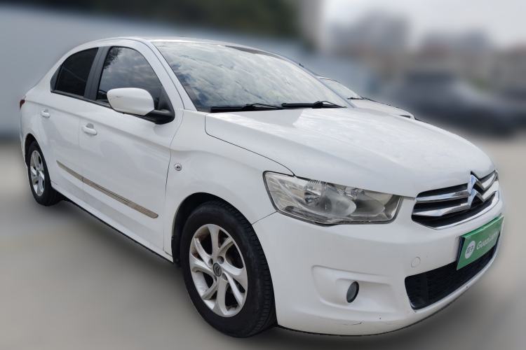 Used Citroen Elysee 2015 ZhiShang Edition 1.6L Automatic Comfort Version Front Right 45 Deg