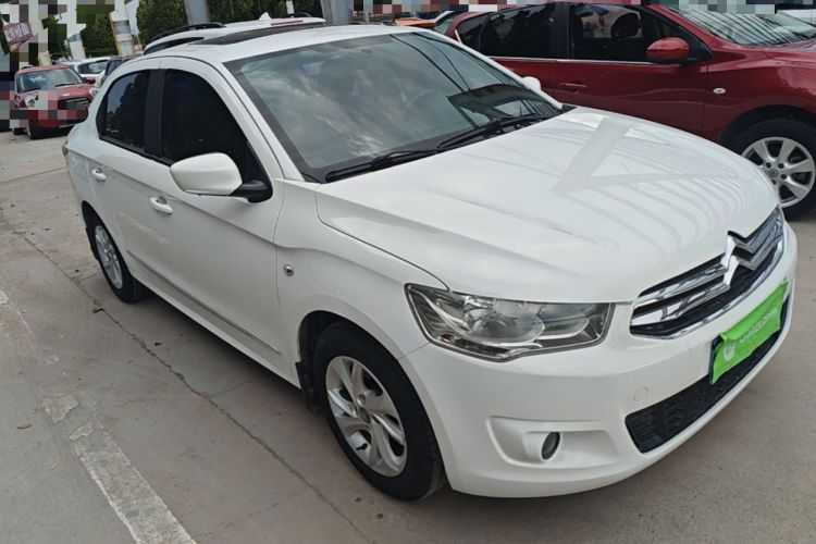 Used Citroen Elysee 2015 ZhiShang Edition 1.6L Manual Comfort Model Front Right 45 Deg