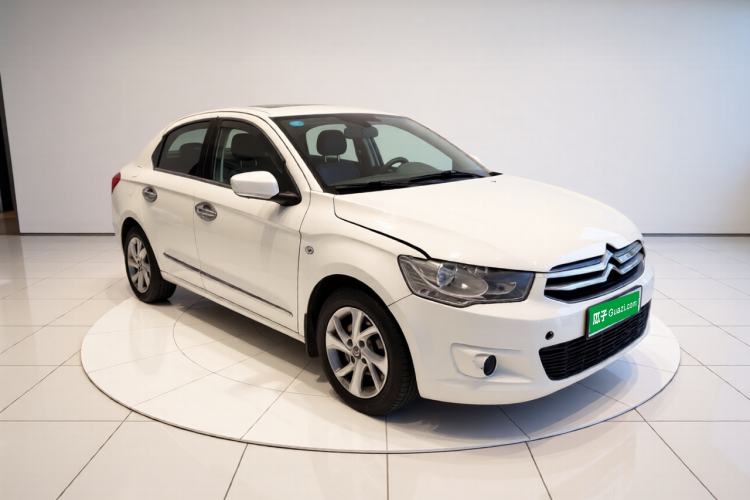 Used Citroen Elysee 2015 ZhiShang Edition 1.6L Manual Comfort Model Front Right 45 Deg