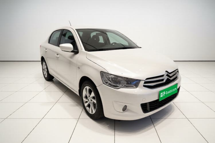 Used Citroen Elysee 2015 Qishang Edition 1.6L Automatic Fashion Model Front Right 45 Deg