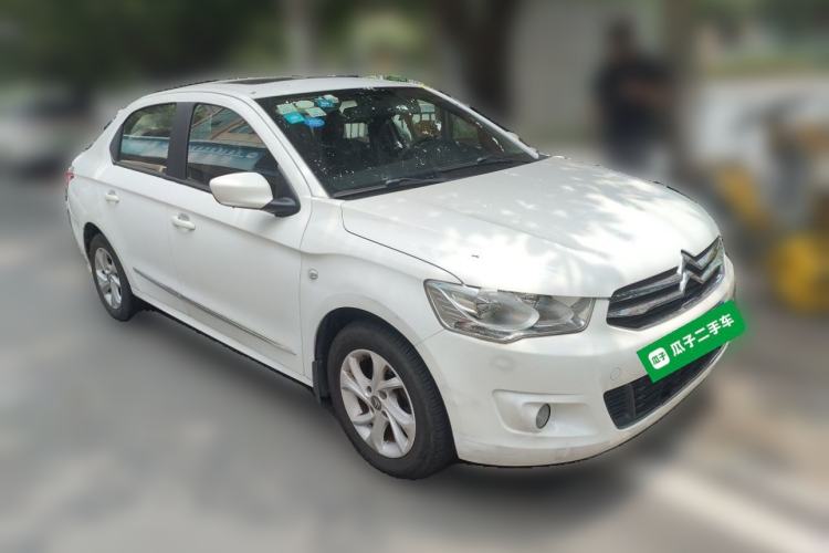 Used Citroen Elysee 2015 ZhiShang Edition 1.6L Manual Comfort Model Front Right 45 Deg