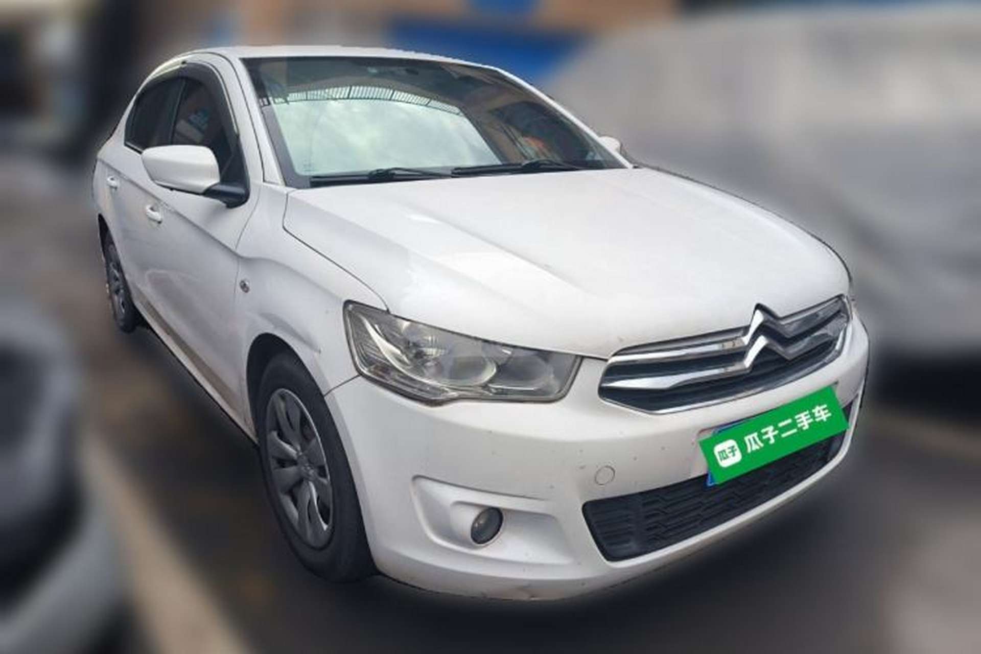 Used Citroen Elysee 2015 Zhishang Edition 1.6L Manual Fashion Model Front Right 45 Deg