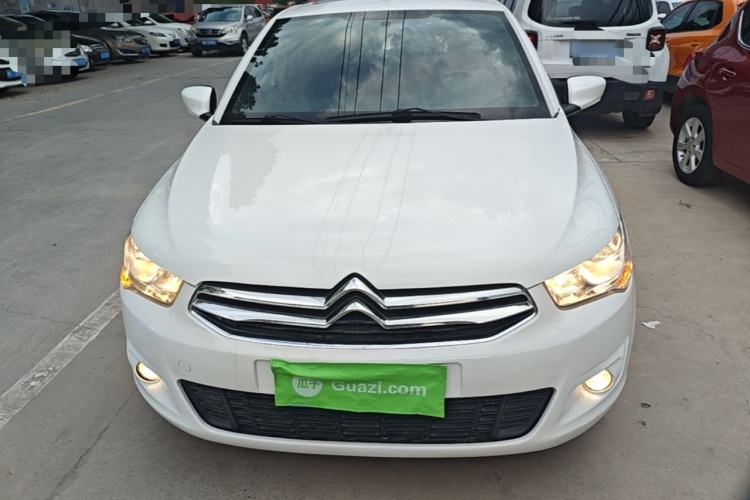 Used Citroen Elysee 2015 ZhiShang Edition 1.6L Manual Comfort Model Front