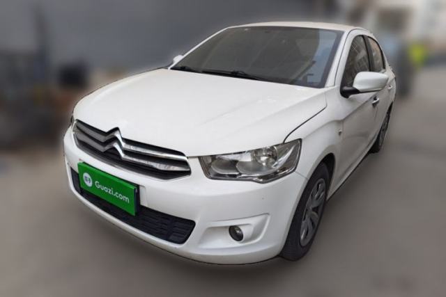 Used Citroen Elysee 2015 Zhishang Edition 1.6L Manual Fashion Model