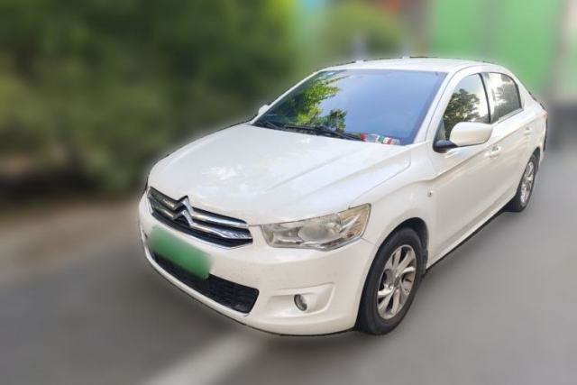 Used Citroen Elysee 2015 Qishang Edition 1.6L Automatic Fashion Model
