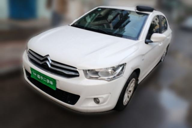 Used Citroen Elysee 2015 Qishang Edition 1.6L Automatic Fashion Model