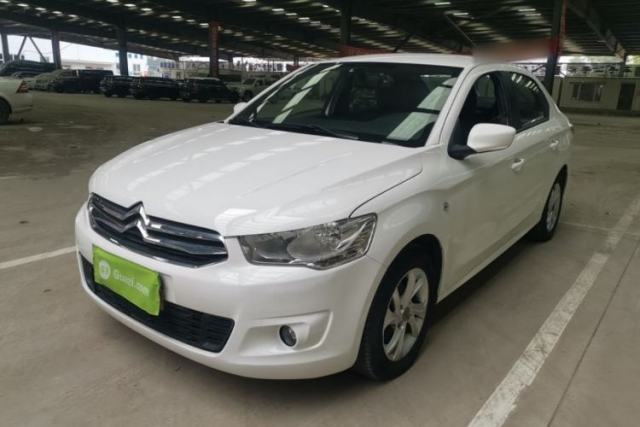 Used Citroen Elysee 2015 Zhishang Edition 1.6L Manual Fashion Model