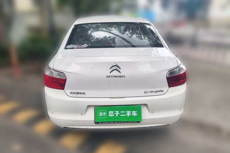 Used Citroen Elysee 2015 ZhiShang Edition 1.6L Manual Comfort Model Rear