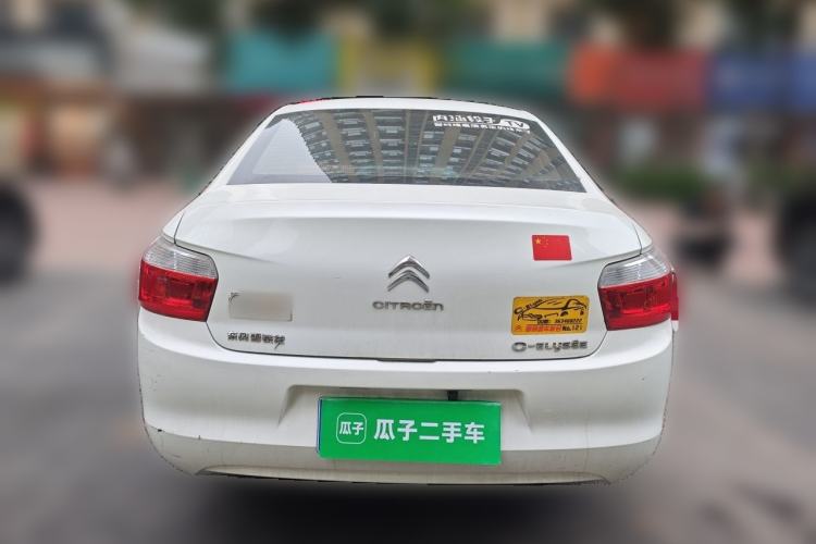 Used Citroen Elysee 2015 Zhishang Edition 1.6L Manual Fashion Model Rear
