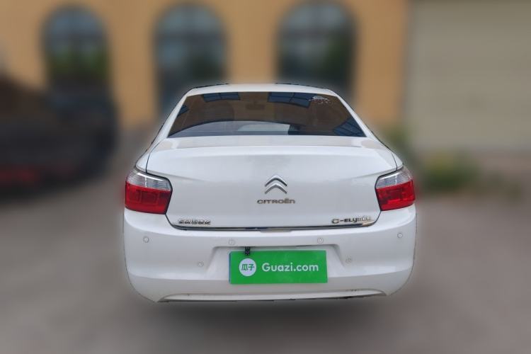 Used Citroen Elysee 2015 Zhishang Edition 1.6L Manual Fashion Model Rear