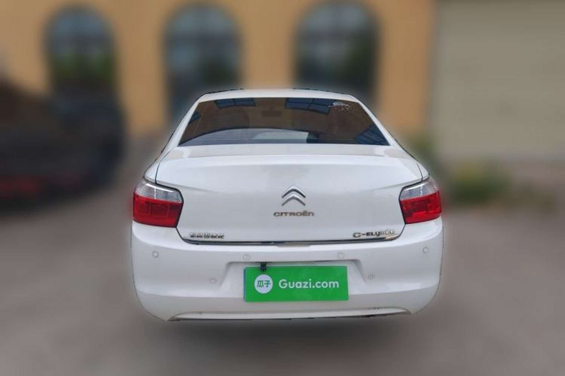 Used Citroen Elysee 2015 Zhishang Edition 1.6L Manual Fashion Model Rear