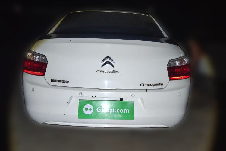 Used Citroen Elysee 2015 Zhishang Edition 1.6L Manual Fashion Model Rear