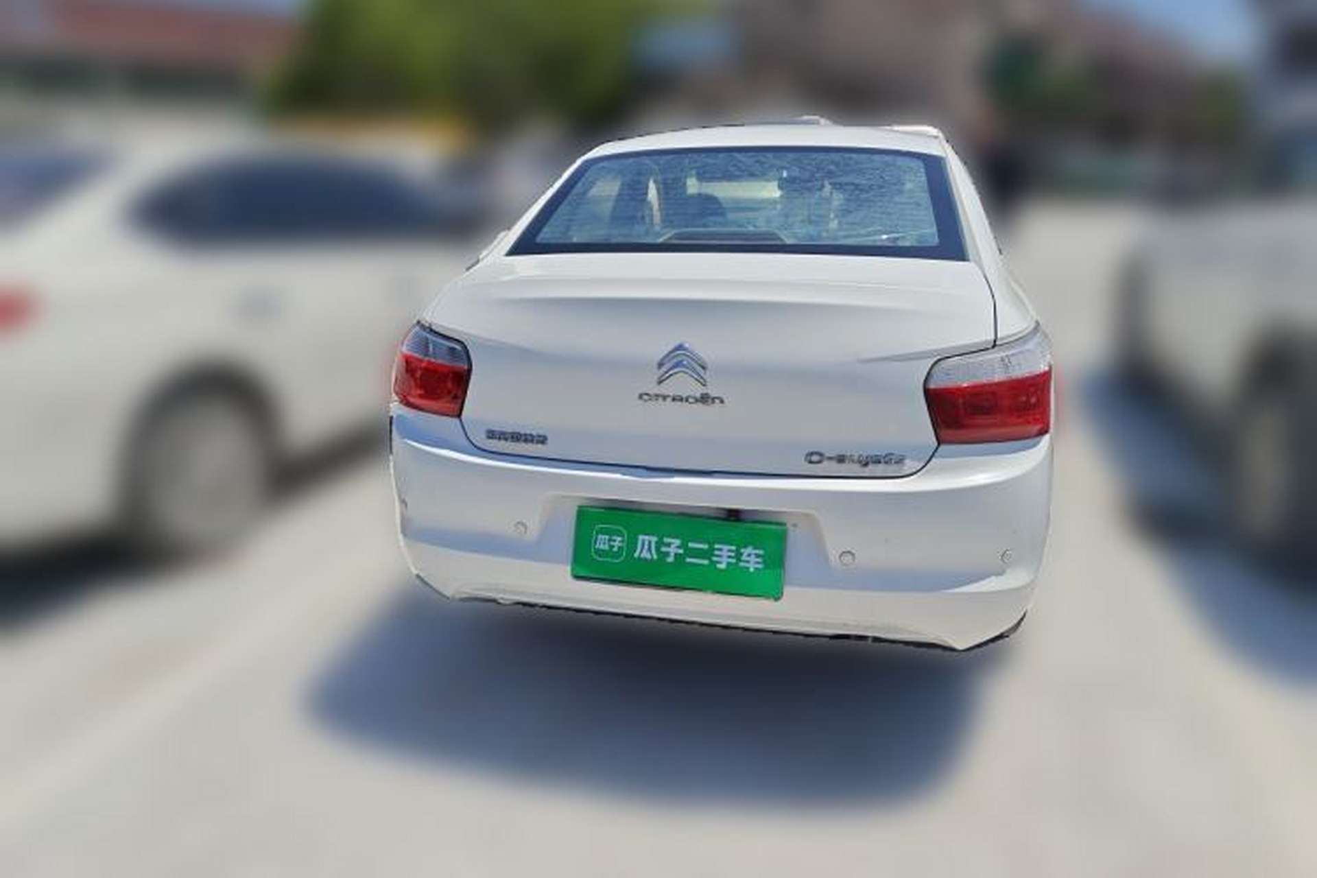 Used Citroen Elysee 2015 Zhishang Edition 1.6L Manual Fashion Model Rear