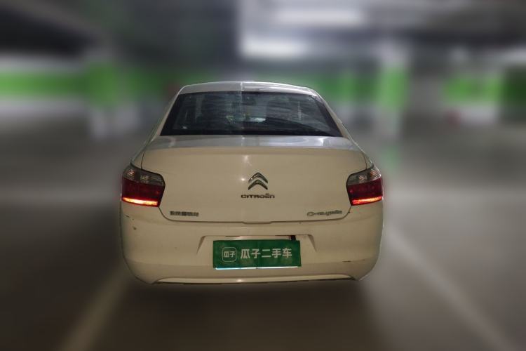 Used Citroen Elysee 2015 Zhishang Edition 1.6L Manual Fashion Model Rear