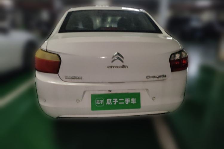 Used Citroen Elysee 2015 Zhishang Edition 1.6L Manual Fashion Model Rear