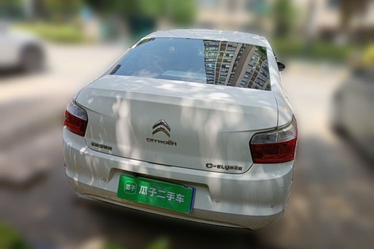 Used Citroen Elysee 2015 ZhiShang Edition 1.6L Manual Comfort Model Rear