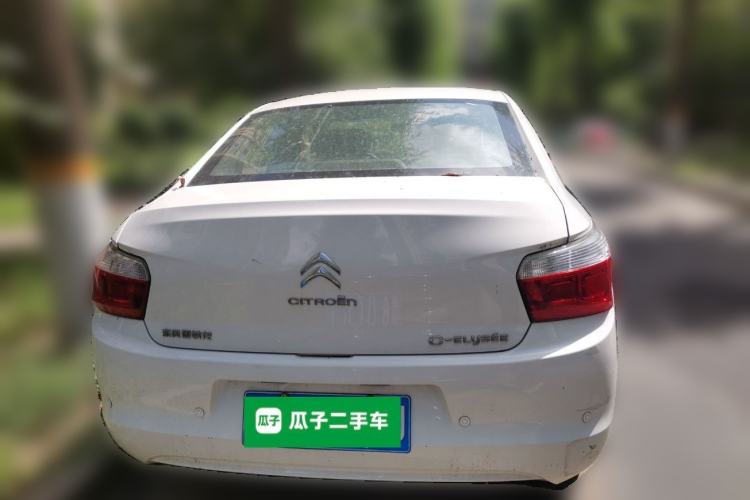 Used Citroen Elysee 2015 Zhishang Edition 1.6L Manual Fashion Model Rear
