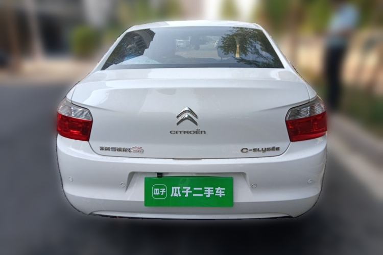 Used Citroen Elysee 2015 Qishang Edition 1.6L Automatic Fashion Model Rear