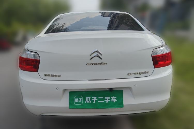 Used Citroen Elysee 2015 Zhishang Edition 1.6L Manual Fashion Model Rear