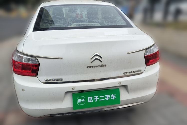 Used Citroen Elysee 2015 Zhishang Edition 1.6L Manual Fashion Model Rear