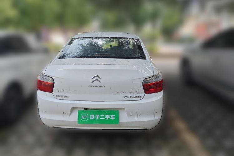 Used Citroen Elysee 2015 Zhishang Edition 1.6L Manual Fashion Model Rear