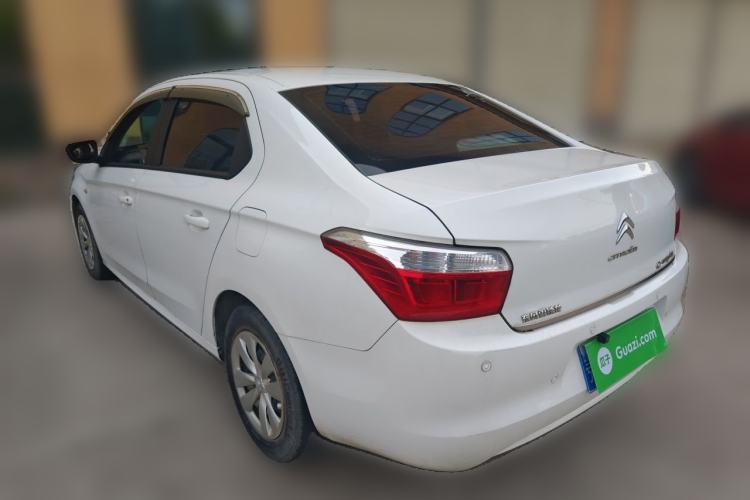 Used Citroen Elysee 2015 Zhishang Edition 1.6L Manual Fashion Model Rear Left 45 Deg