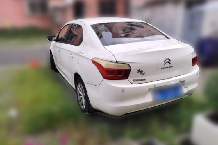 Used Citroen Elysee 2015 Qishang Edition 1.6L Automatic Fashion Model Rear Left 45 Deg