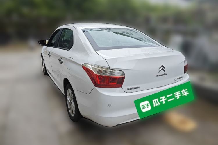 Used Citroen Elysee 2015 Zhishang Edition 1.6L Manual Fashion Model Rear Left 45 Deg