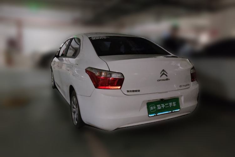 Used Citroen Elysee 2015 Zhishang Edition 1.6L Manual Fashion Model Rear Left 45 Deg