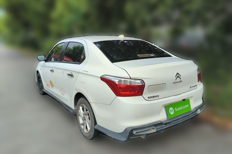 Used Citroen Elysee 2015 Zhishang Edition 1.6L Manual Fashion Model Rear Left 45 Deg