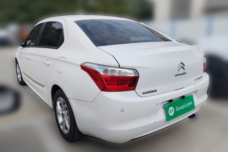 Used Citroen Elysee 2015 ZhiShang Edition 1.6L Automatic Comfort Version Rear Left 45 Deg