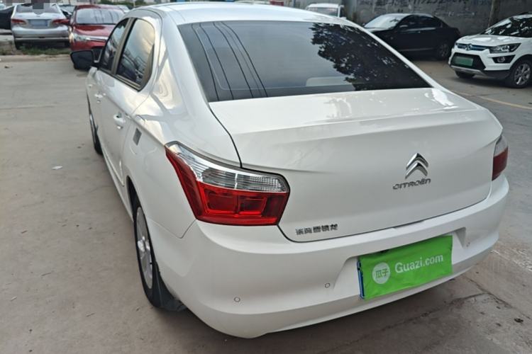Used Citroen Elysee 2015 ZhiShang Edition 1.6L Manual Comfort Model Rear Left 45 Deg