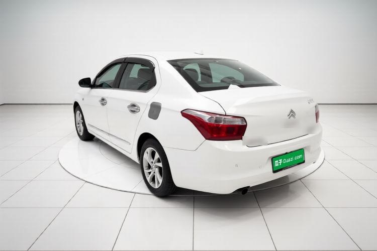 Used Citroen Elysee 2015 ZhiShang Edition 1.6L Manual Comfort Model Rear Left 45 Deg