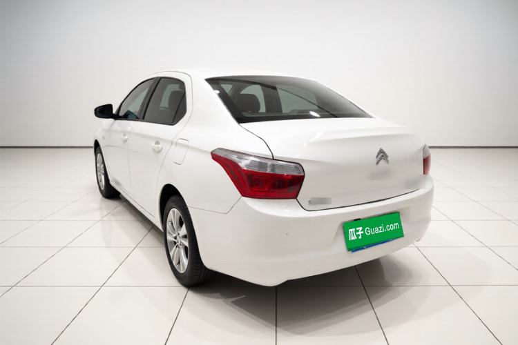 Used Citroen Elysee 2015 Qishang Edition 1.6L Automatic Fashion Model Rear Left 45 Deg