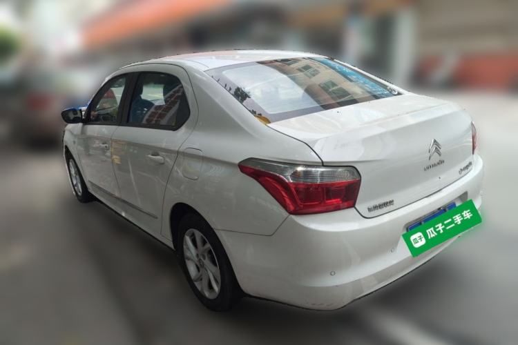 Used Citroen Elysee 2015 ZhiShang Edition 1.6L Manual Comfort Model Rear Left 45 Deg