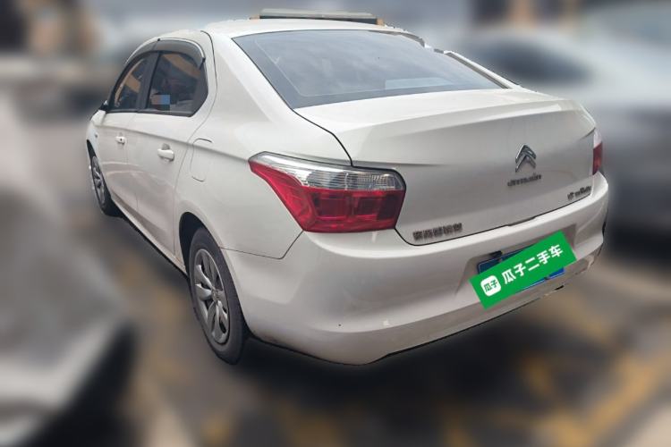 Used Citroen Elysee 2015 Zhishang Edition 1.6L Manual Fashion Model Rear Left 45 Deg