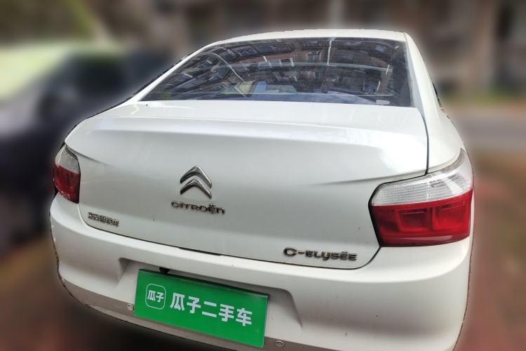 Used Citroen Elysee 2015 Zhishang Edition 1.6L Manual Fashion Model Rear