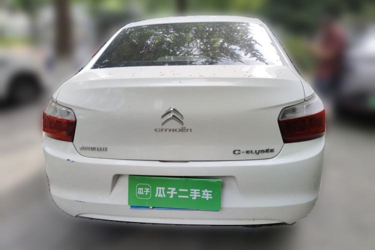 Used Citroen Elysee 2015 Zhishang Edition 1.6L Manual Fashion Model Rear