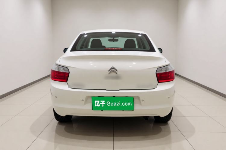 Used Citroen Elysee 2015 Qishang Edition 1.6L Automatic Fashion Model Rear