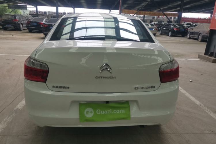 Used Citroen Elysee 2015 Zhishang Edition 1.6L Manual Fashion Model Rear