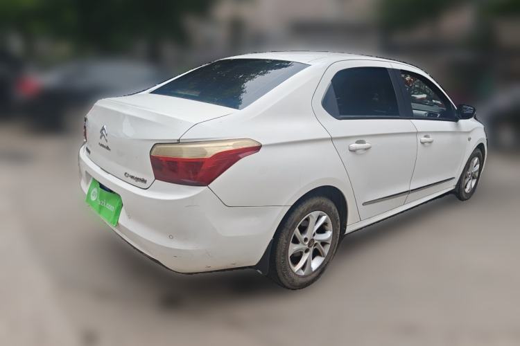 Used Citroen Elysee 2015 ZhiShang Edition 1.6L Manual Comfort Model Rear Right 45 Deg