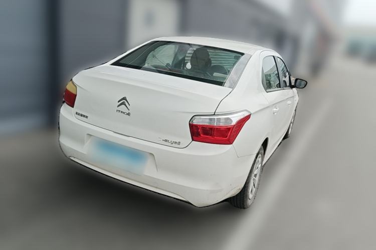 Used Citroen Elysee 2015 Zhishang Edition 1.6L Manual Fashion Model Rear Right 45 Deg