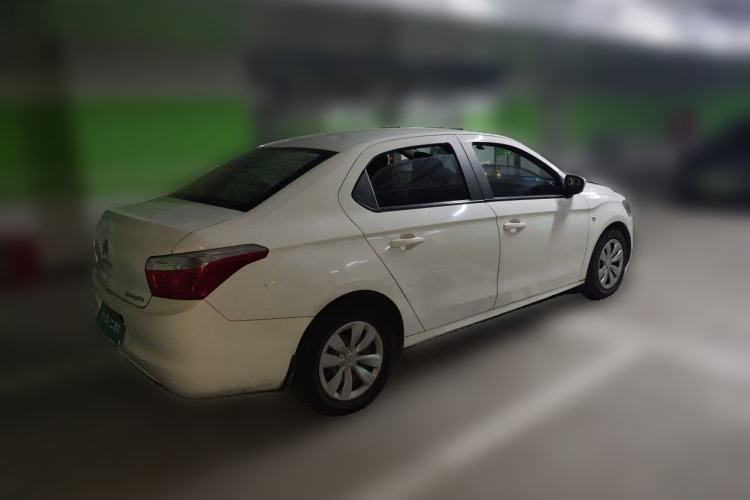 Used Citroen Elysee 2015 Zhishang Edition 1.6L Manual Fashion Model Rear Right 45 Deg