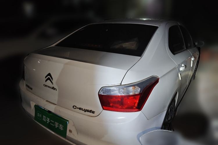 Used Citroen Elysee 2015 Qishang Edition 1.6L Automatic Fashion Model Rear Right 45 Deg