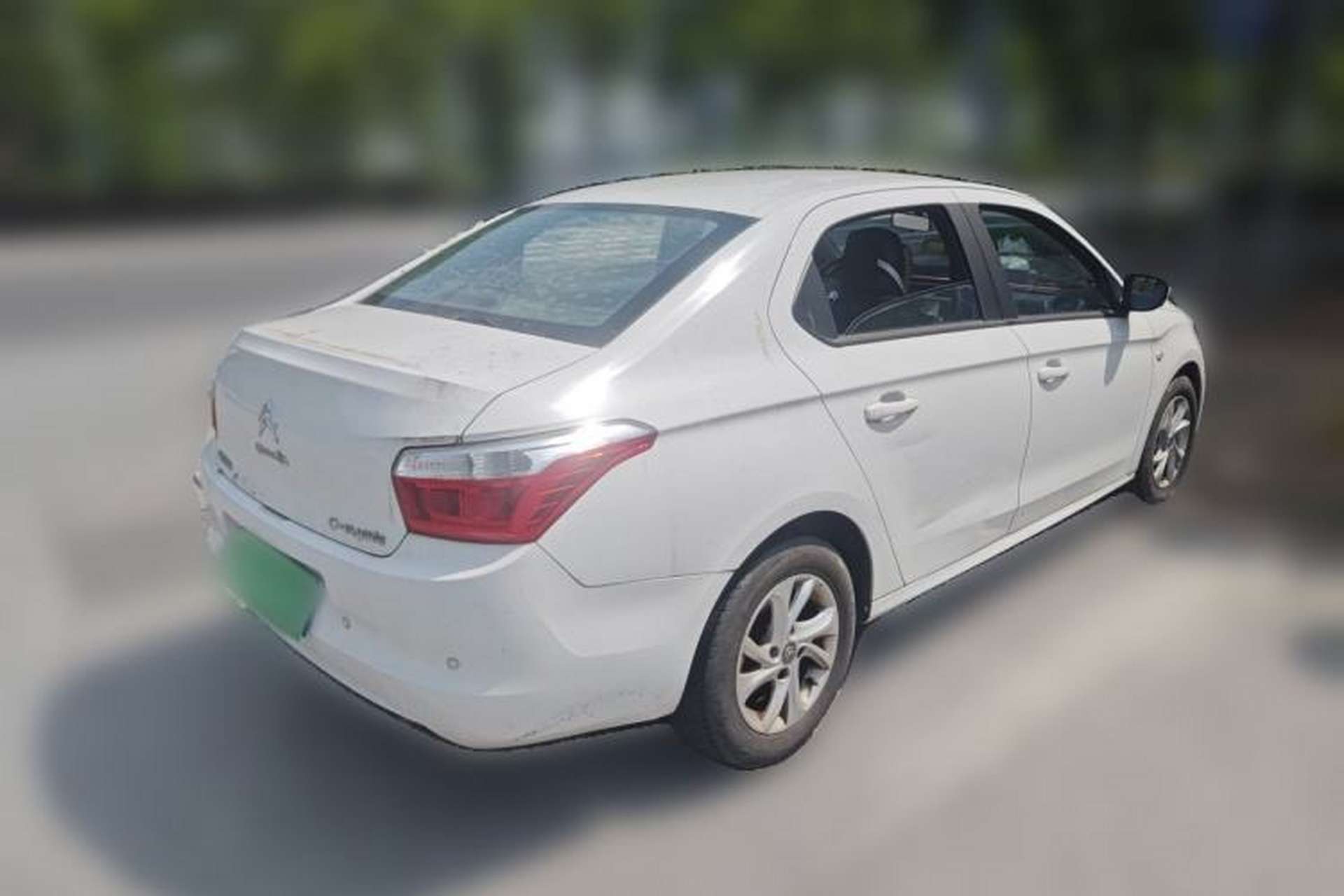 Used Citroen Elysee 2015 Zhishang Edition 1.6L Manual Fashion Model Rear Right 45 Deg