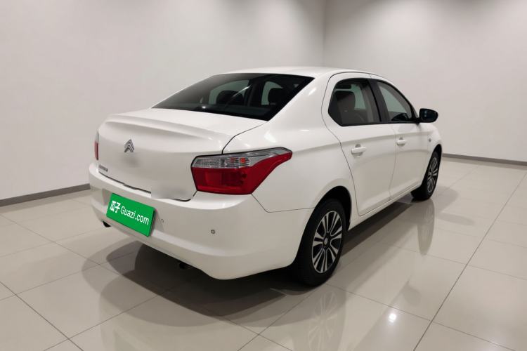 Used Citroen Elysee 2015 Qishang Edition 1.6L Automatic Fashion Model Rear Right 45 Deg