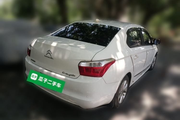 Used Citroen Elysee 2015 ZhiShang Edition 1.6L Manual Comfort Model Rear Right 45 Deg