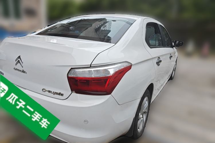 Used Citroen Elysee 2015 Zhishang Edition 1.6L Manual Fashion Model Rear Right 45 Deg