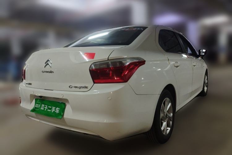 Used Citroen Elysee 2015 Qishang Edition 1.6L Automatic Fashion Model Rear Right 45 Deg