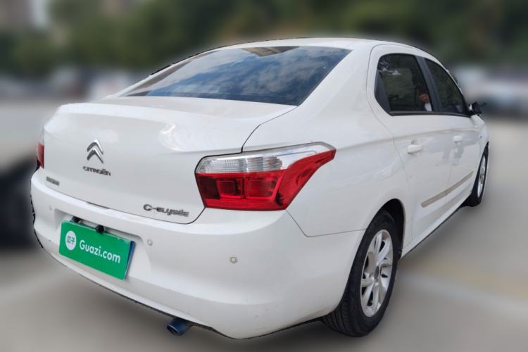 Used Citroen Elysee 2015 ZhiShang Edition 1.6L Automatic Comfort Version Rear Right 45 Deg
